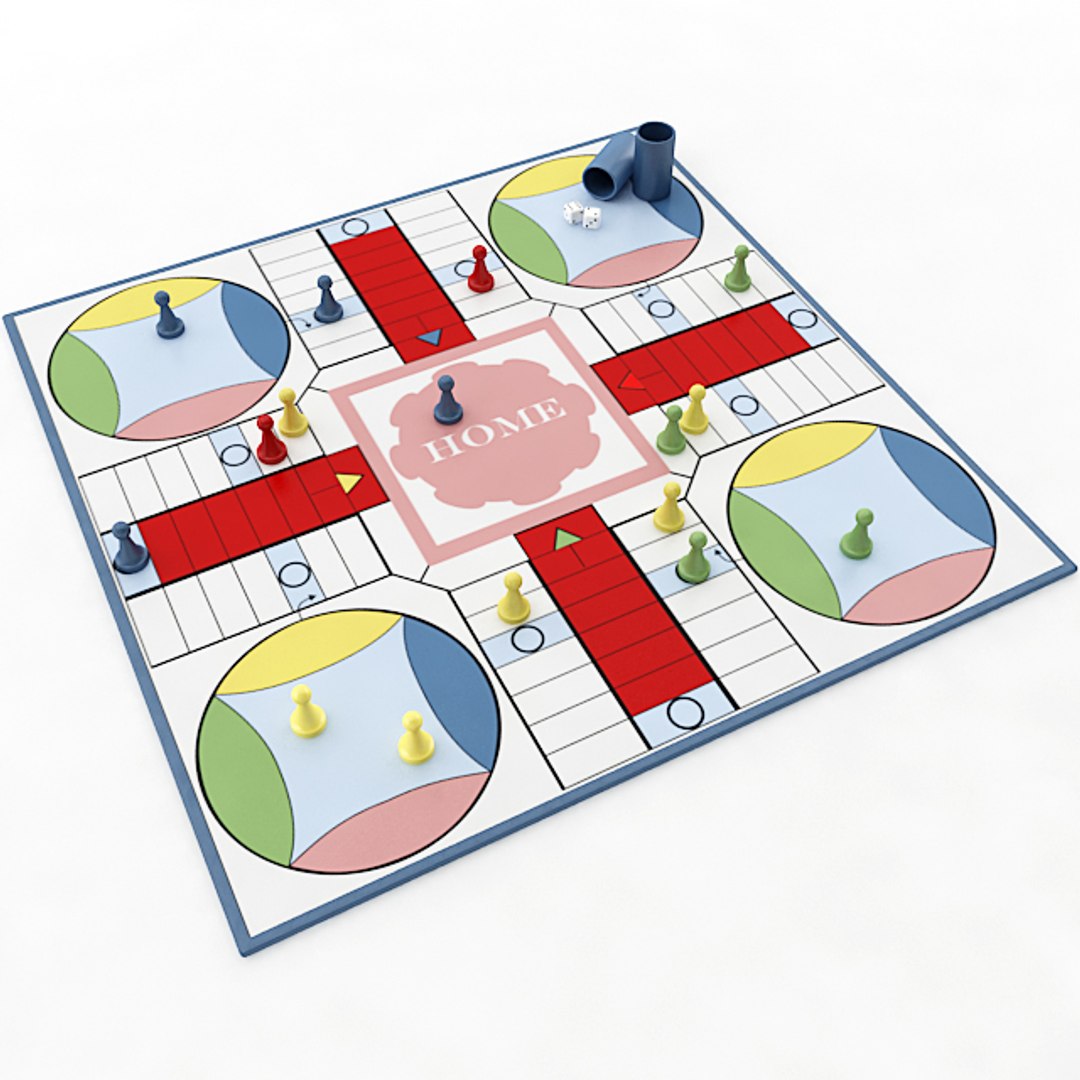 Parcheesi 3D - TurboSquid 1299622