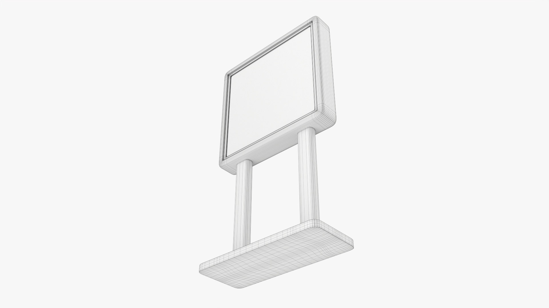 3D mockup display ad model - TurboSquid 1707914