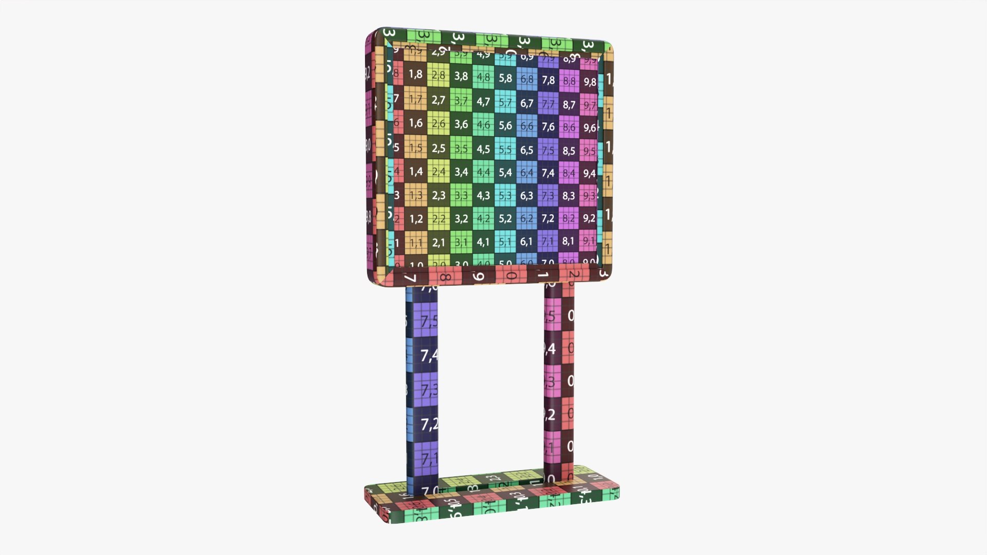 3D mockup display ad model - TurboSquid 1707914
