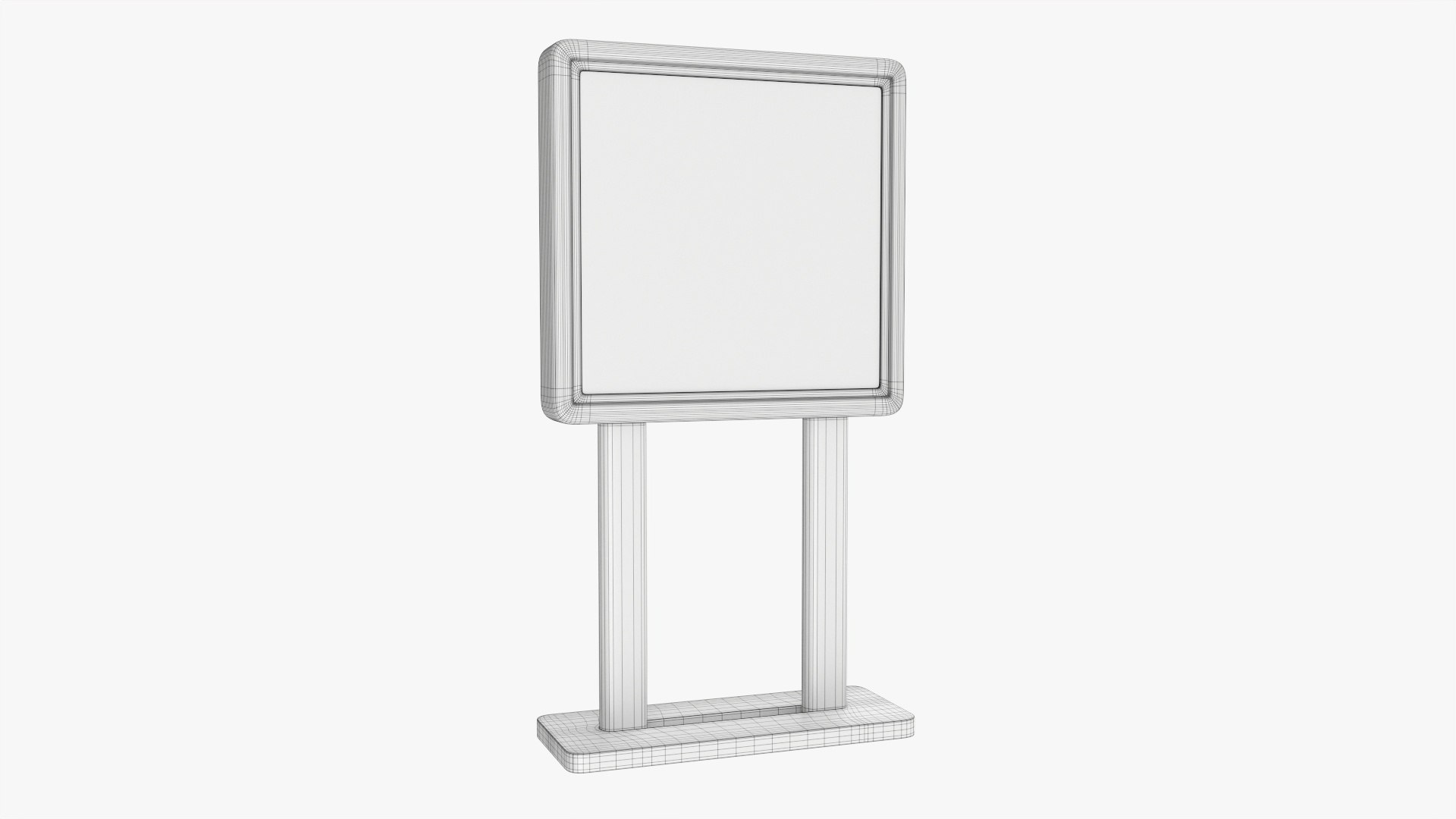 3D mockup display ad model - TurboSquid 1707914