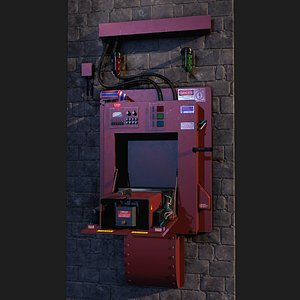 containment unit ghostbusters 3D model