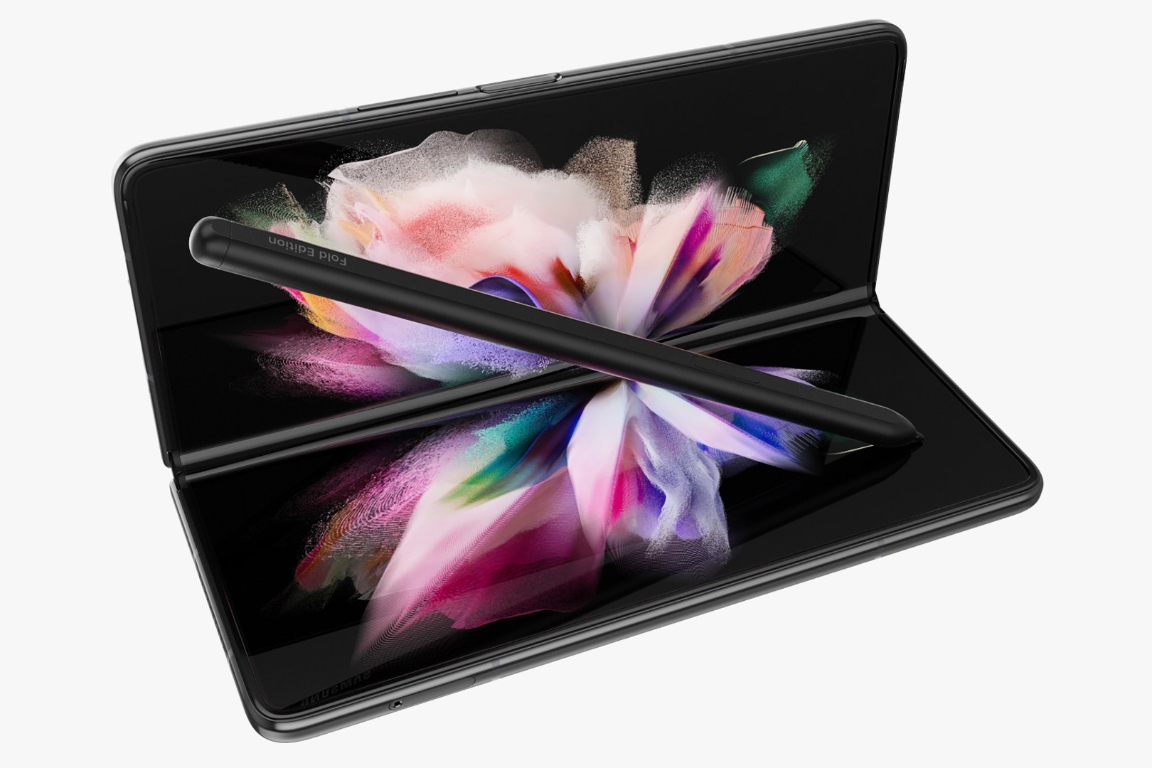 Samsung Galaxy Z Fold 3 3D model - TurboSquid 1775844