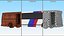 Flxible Metro D Bus Rigged Modello 3D