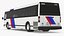 Flxible Metro D Bus Rigged Modello 3D