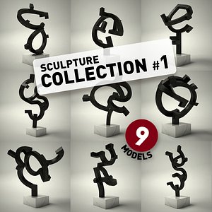 3d sculpture 1 model