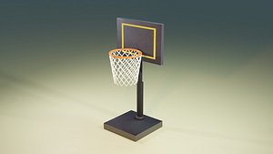 Basketball Ring 3D model