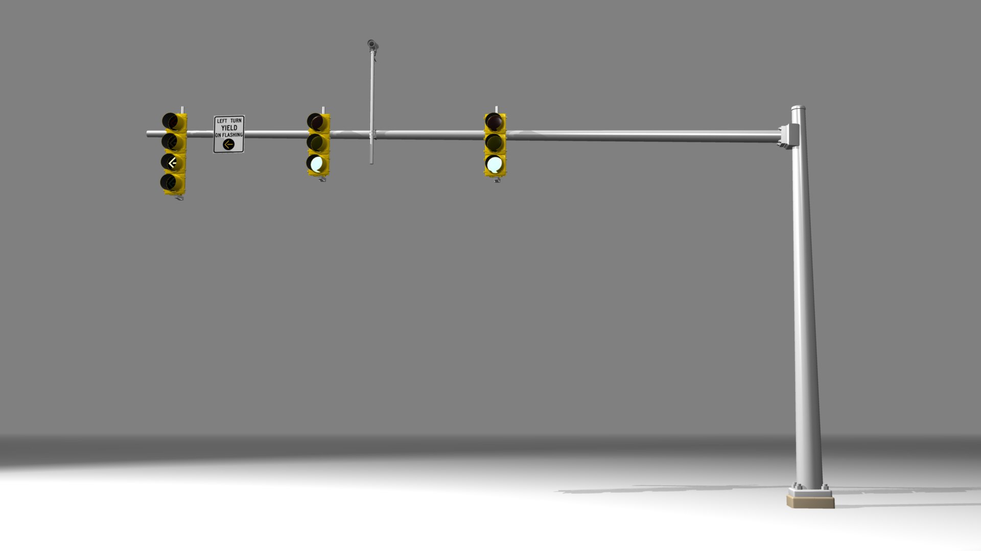 Standard Traffic 3d Model