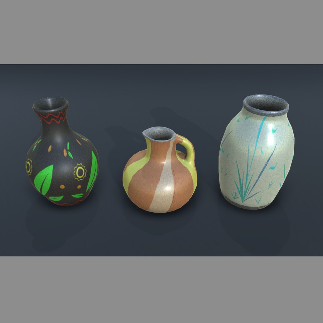 Free Vases Model - TurboSquid 1372178
