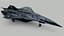 3D Rigged Lockheed SR-72 Hypersonic Unmanned Plane PBR model
