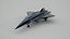 3D Rigged Lockheed SR-72 Hypersonic Unmanned Plane PBR model