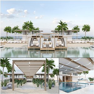 Luxury Beach Club Resort Exterior