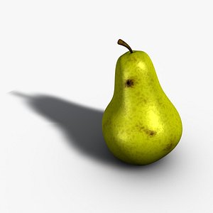 pear 3d model