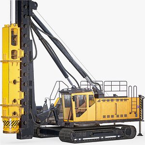 Pile Driver Rotary Piling Rig Vehicle PBR