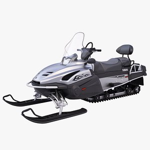yamaha viking professional snowmobile 3d max