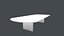 Table de bureau libre Low Poly