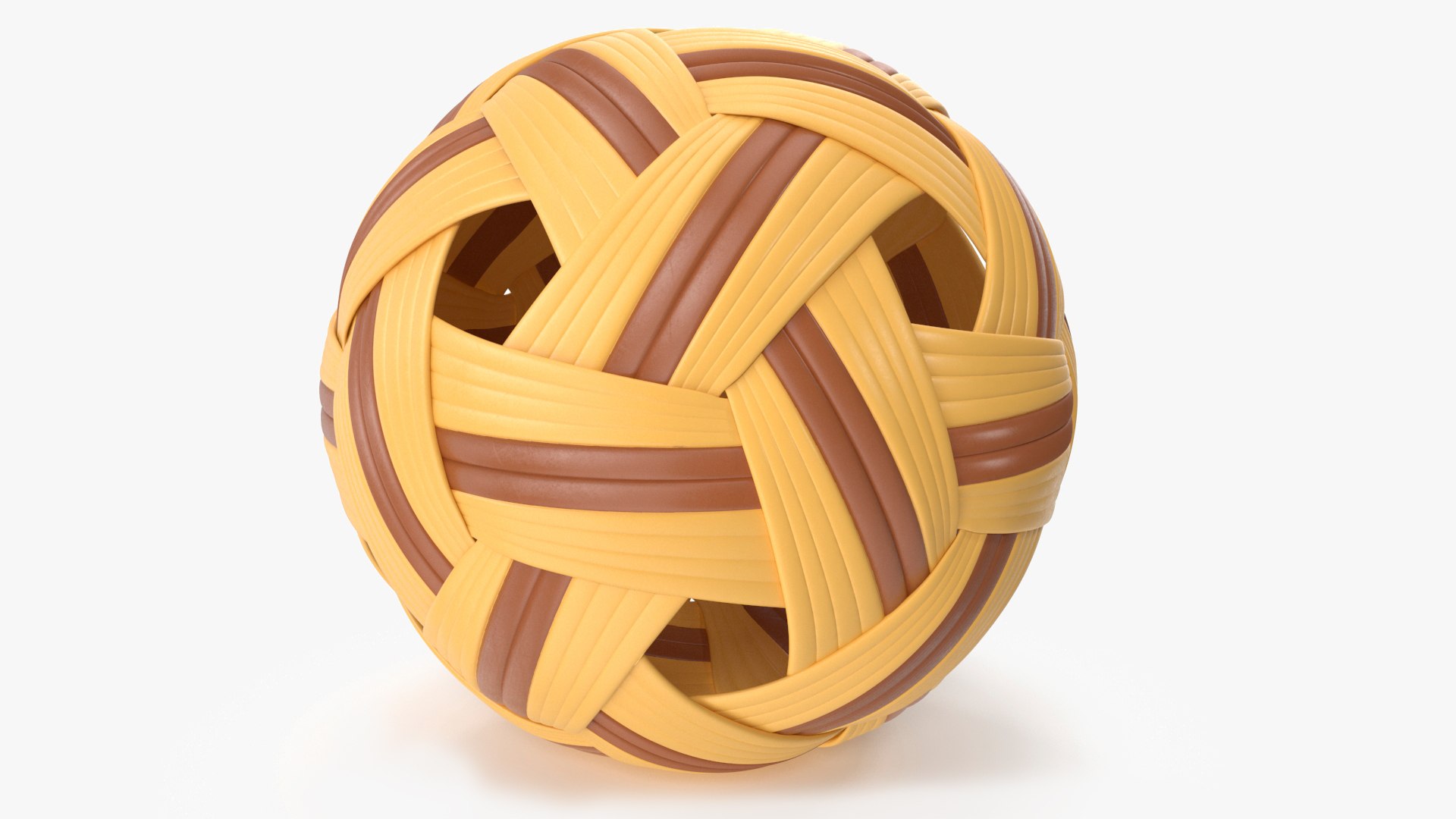 Sepak Takraw Sport Kick Rattan Ball 3D model preview