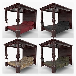 Renaissance style bed Collection