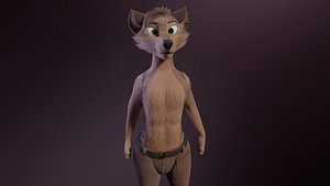 Kovu Anthro Wolf model