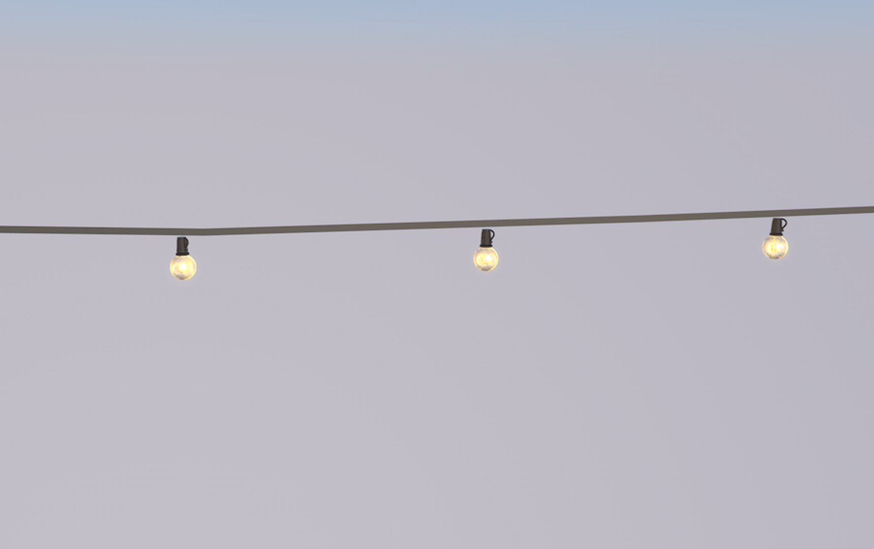 String Lights 3D - TurboSquid 1334009