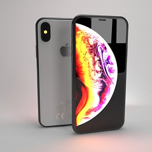 iPhone Xs ELEMENT 3D Low-poly