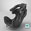 Carbon Racing Safety Seat Black