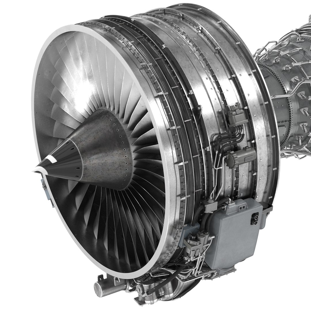 3d turbofan engine cfm international model