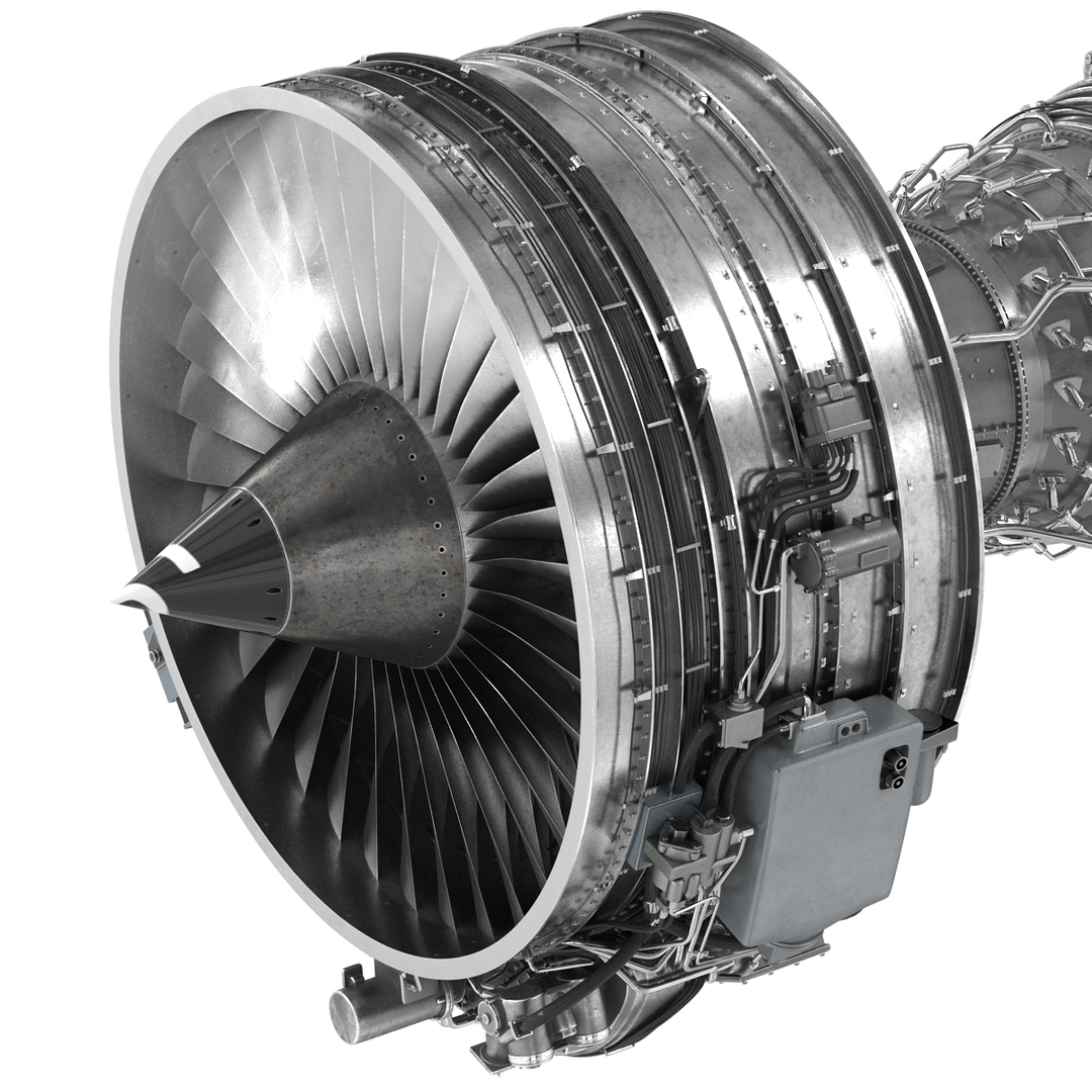 3d Turbofan Engine Cfm International Model