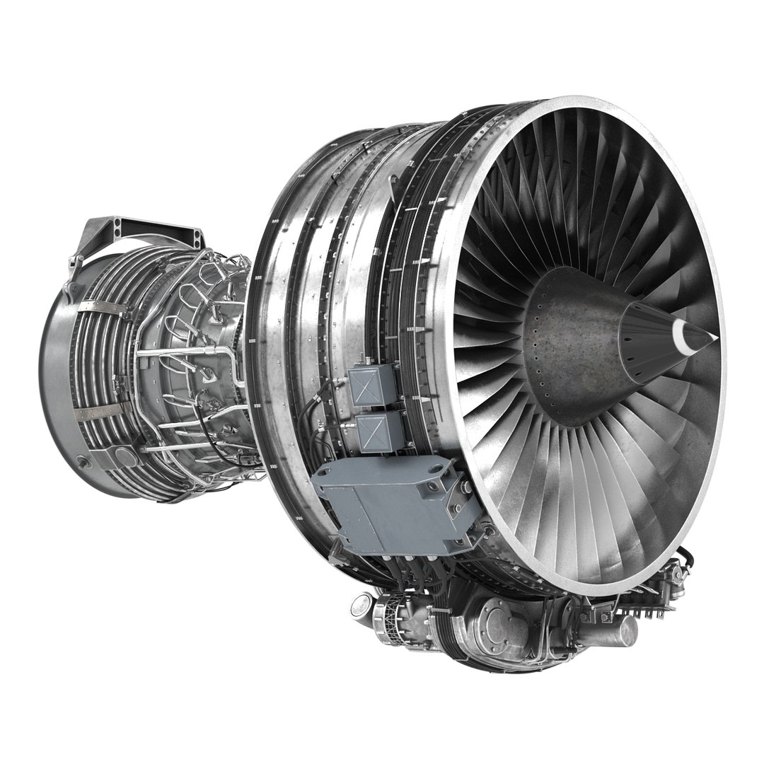 3d turbofan engine cfm international model