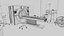 CT Scan Room - Hospital Radiology Interior