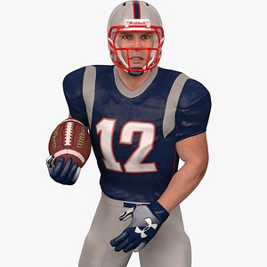 American Football Player 2020 V3 Rigged