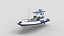 3D INFLATABLE BOAT model