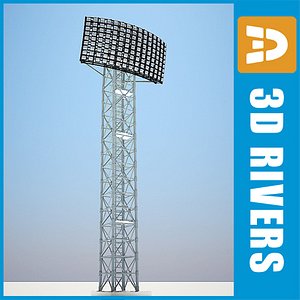 Field lights (high polygonal) by 3DRivers