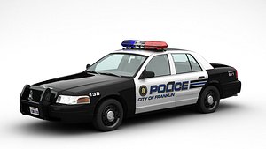 Ford Crown Victoria Police 3D