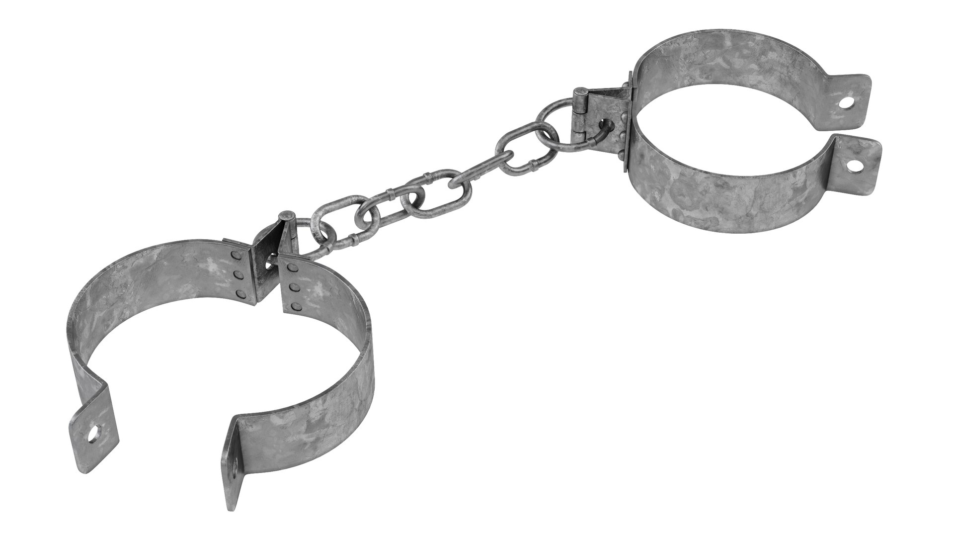 Vintage Hand Cuffs 3D Model - TurboSquid 2037328