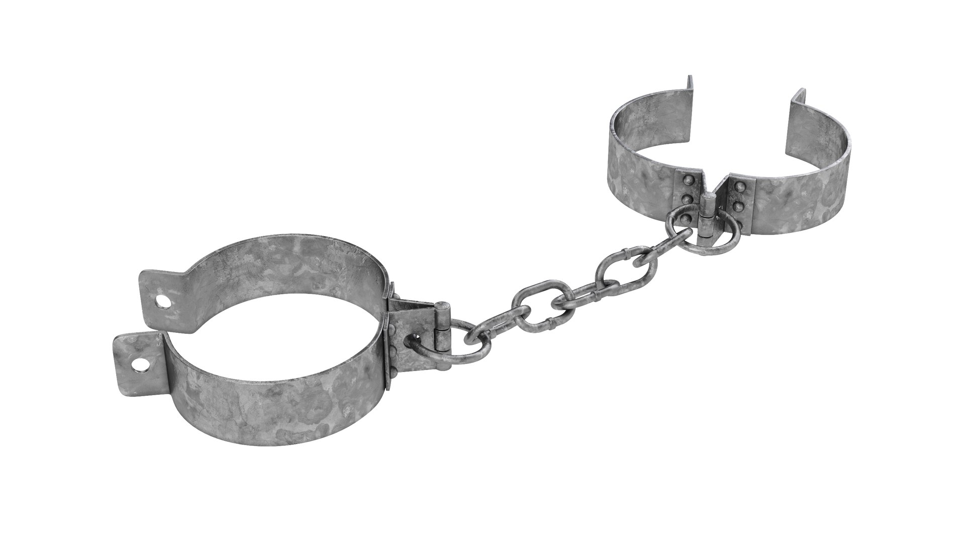 Vintage Hand Cuffs 3D Model - TurboSquid 2037328