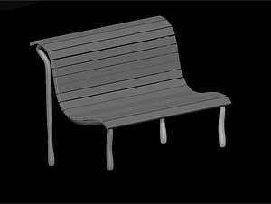 Simple Park Bench