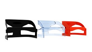 3d kartell 4801 chair model