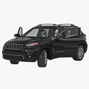 3d jeep cherokee 2015 rigged