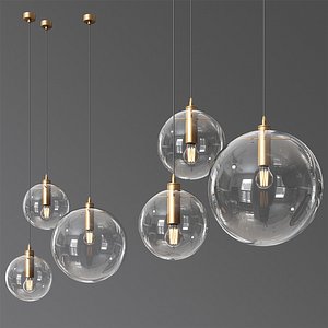 classicon selene suspension lamp 3D model