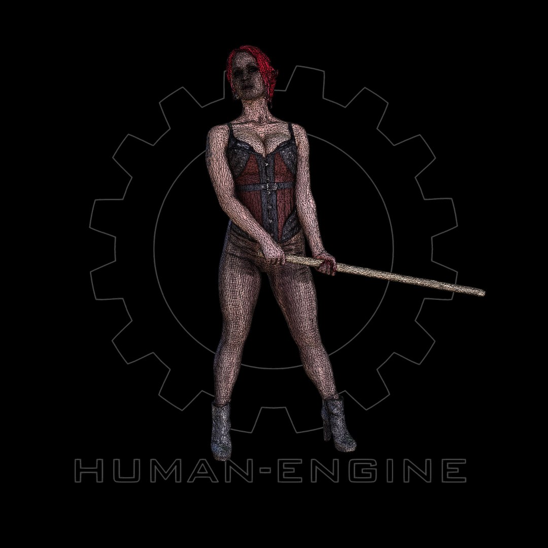 Female Scan - Sonya 3d Model
