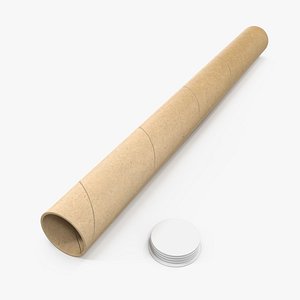 cardboard tube model