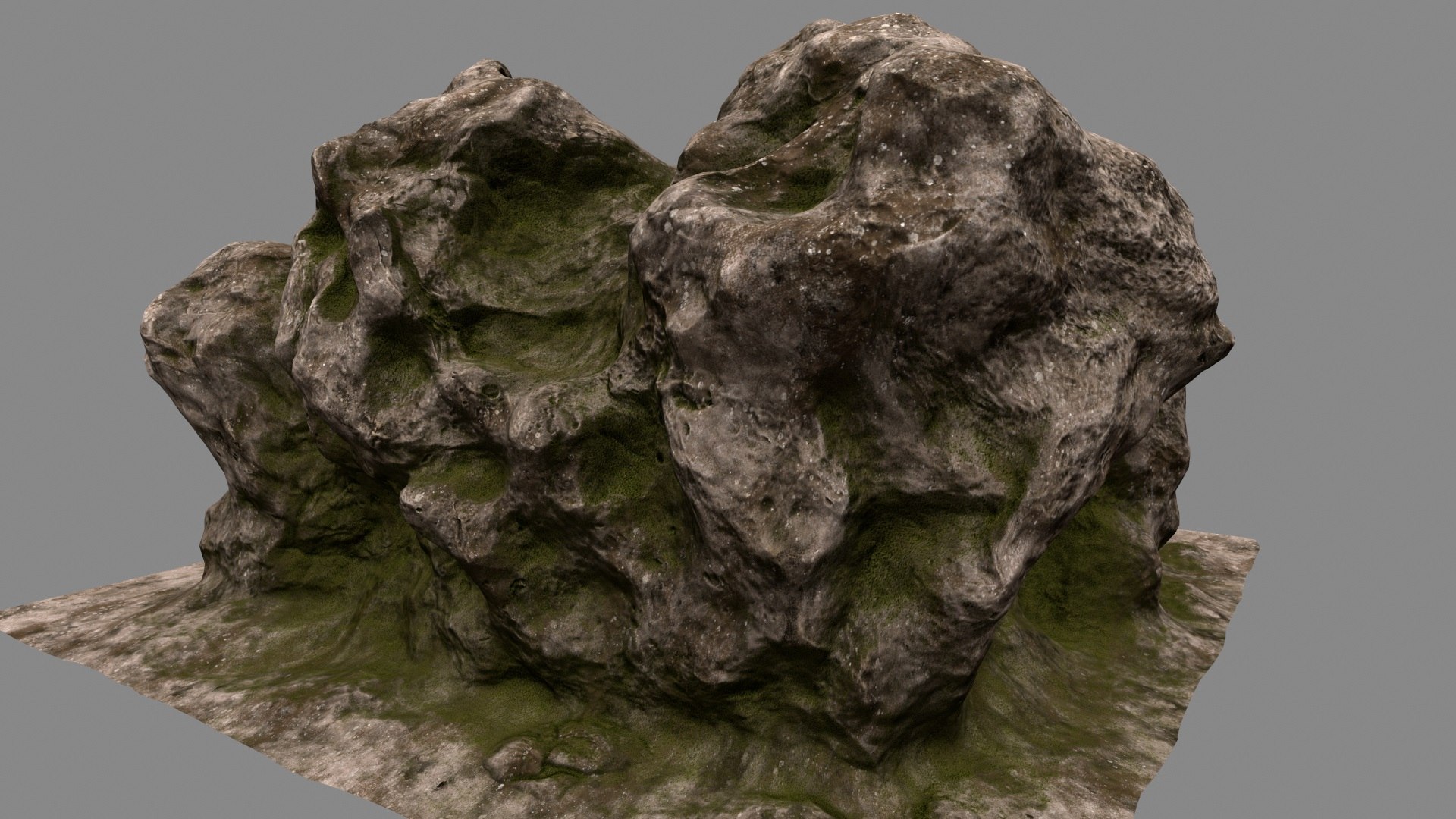 Rock 3d Blend