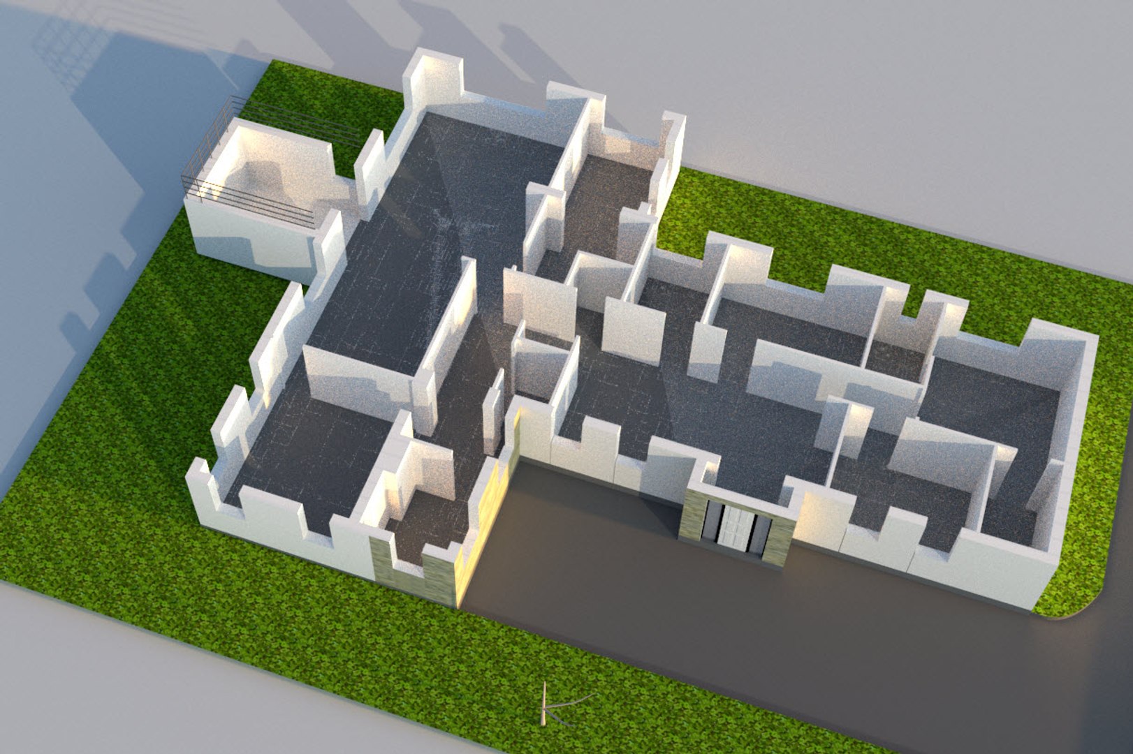Family House 3D - TurboSquid 1251605