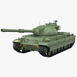 fv 214 conqueror 3D model