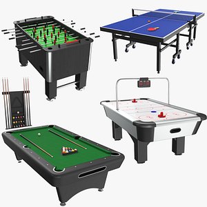real table games billiard 3D
