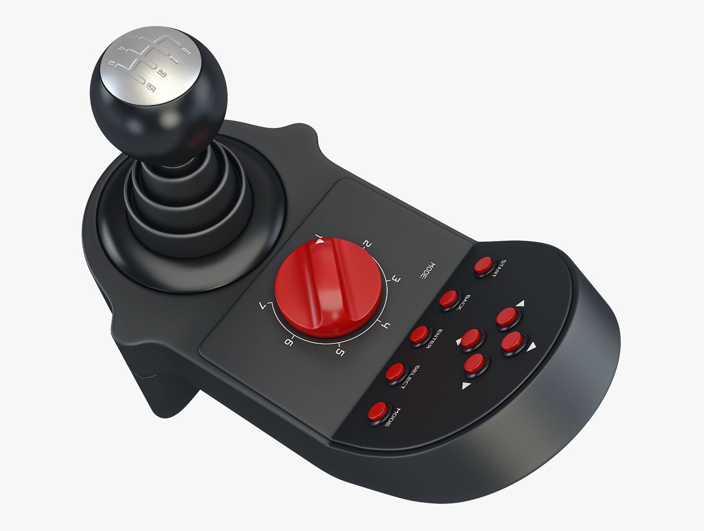 3D Generic Gaming Gear Shifter A - TurboSquid 2303249