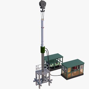 3D Hydraulic Hammer with Power-pack and Compressor