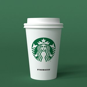3. Starbucks Coffee cup holder, 3D CAD Model Library
