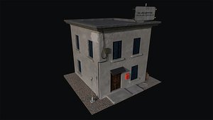 3D ABANDONED BUILDING