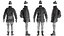 men s winter clothing 3D